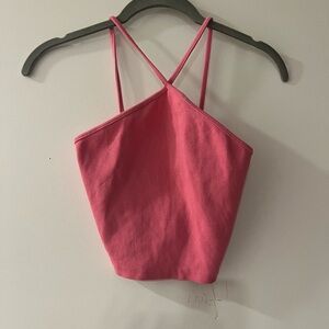 Zara Pink Crop Top: Size M